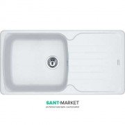 Мойка для кухни Franke Antea AZG 611-97 XL врезная оборотная Fragranite белый 114.0499.180