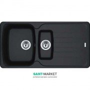 Мийка для кухні Franke Antea AZG 651 врізна зворотний Fragranite онікс 114.0499.203