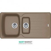 Мойка для кухни Franke Antea AZG 651 врезная оборотная Fragranite миндаль 114.0499.204