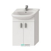 Тумба підвісна під раковину Jika Lyra Plus 53 см білий H4519524323001