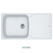 Мойка для кухни Franke Antea AZG 611-97 врезная оборотная Fragranite белый 114.0499.211