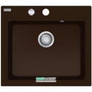 Мойка для кухни Franke Maris MRG 610-58 врезная прямоугольная Fragranite шоколад 114.0502.829