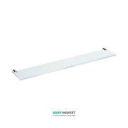 Поличка для ванної Jika Basic 57 см скло / хром H3853A20040001