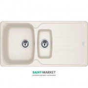 Мойка для кухни Franke Antea AZG 651 врезная оборотная Fragranite ваниль 114.0499.207