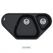 Мийка для кухні Franke Antea AZG 661-E врізна кутова Fragranite онікс 114.0499.223