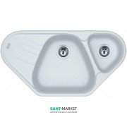 Мийка для кухні Franke Antea AZG 661-E врізна кутова Fragranite білий 114.0499.225
