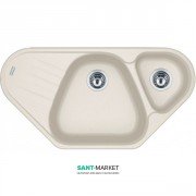 Мойка для кухни Franke Antea AZG 661-E врезная угловая Fragranite ваниль 114.0499.227