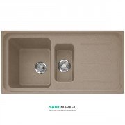 Мийка для кухні Franke Impact IMG 651 врізна зворотний Fragranite мигдаль 114.0502.876