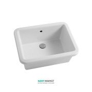 Господарська раковина Jika Doris полувстраіваемие 59х45 см кераміка білий H8510290000001