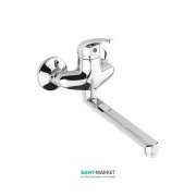 Смеситель для кухни Jika Dino однорычажный настенный хром H3517270043101