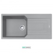 Мойка для кухни Franke Urban UBG 611-100 XL врезная оборотная Fragranite серый камень 114.0574.934