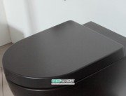 Крышка для унитаза Flaminia App Soft-Closing QKCW03 Nero Matt Graphite