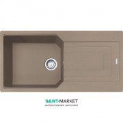 Мийка для кухні Franke Urban UBG 611-100 XL врізна зворотний Fragranite мигдаль 114.0574.932