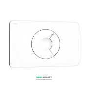 Панель змиву Jika Modul PL9 подвійний змив пластик білий H8936760000001