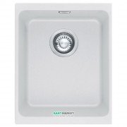 Мойка для кухни Franke Kubus KBG 110-34 монтаж под столешницу Fragranite белый 125.0158.602
