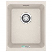 Мойка для кухни Franke Kubus KBG 110-34 монтаж под столешницу Fragranite ваниль 125.0283.922