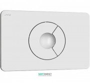 Панель змиву Jika Modul PL9 подвійний змив пластик матовий хром H8936760070001