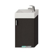 Тумба підвісна з раковиною для ванної Jika Petit 40х23 см сірий H4535111753011