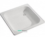 Душевой поддон Jika Sofia Antislip квадратный 80x80 см сталь белый H2140800000111