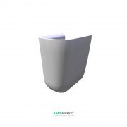 Полупьедестал для раковины Jika Zeta керамика белый H8193910000001