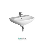 Раковина для ванной Jika Zeta 50х40 см подвесная керамика белый H8103900001041