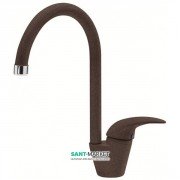 Смеситель для кухни Franke Platino однорычажный латунь покрытие Fragranit шоколад 115.0289.894