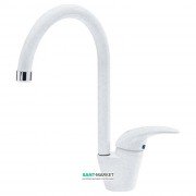 Смеситель для кухни Franke Platino однорычажный латунь покрытие Fragranit белый 115.0289.895