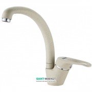 Смеситель для кухни Franke Vega однорычажный латунь покрытие Fragranit сахара 115.0275.362