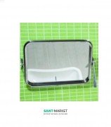 Дзеркало для ванної Jika Universum регульоване нержавіюча сталь H3897170030001