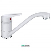 Змішувач для кухні Franke Novara-Plus змішувач латунь покриття Fragranit білий 115.0470.658