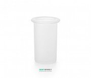 Cтакан для зубних щіток Lineabeta Baketo скло матове 55003.81