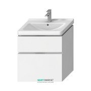 Тумба подвесная под раковину Jika Cubito 65 см белый H40J4244025001