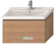 Тумба подвесная под раковину Jika Cubito 85 см дуб H40J4263015191