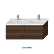 Тумба подвесная под раковину Jika Cubito 130 см венге H40J4274014611