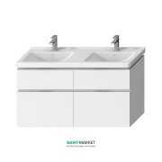 Тумба подвесная под раковину Jika Cubito 130 см белый H40J4274025001