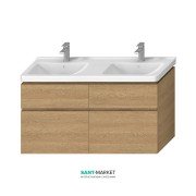 Тумба подвесная под раковину Jika Cubito 130 см дуб H40J4274025191