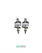 Петлі для сидіння з кришкою для унітазу Jika Pure хром H8914220000631