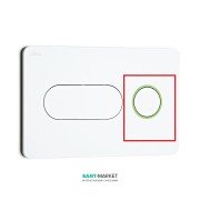 Декоративное кольцо для панели смыва Jika Modul PL8 зеленый H8996460000001