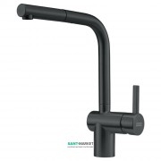 Смеситель для кухни Franke Atlas Neo Pull Out однорычажный с выносным изливом нержавеющая сталь черный 115.0550.427
