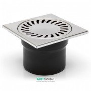 Зливний трап з гідрозатворів MCH з вертикальним випуском DN 110 білий 323 N