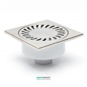 Зливний трап з сухим сифоном MCH Neptun з вертикальним випуском DN 50 нержавіюча сталь 320 XN