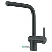 Смеситель для кухни Franke Atlas Neo Pull Out однорычажный с выносным изливом нержавеющая сталь черный 115.0550.427