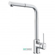 Смеситель для кухни Franke Sirius однорычажный с выносным изливом латунь хром 115.0476.760