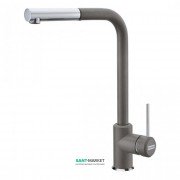 Змішувач для кухні Franke Sirius змішувач з виносним зливом латунь покриття Fragranite хром / шторм 115.0476.829