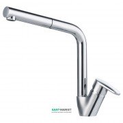Смеситель для кухни Franke Spark Pull Out однорычажный с выносным изливом латунь хром 115.0523.631