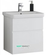 Тумба с раковиной Kolpa-san Oxana OUO 60 WH подвесная белый 507161