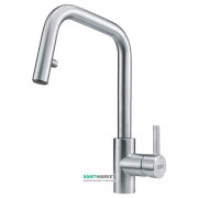 Смеситель для кухни Franke Kubus однорычажный с выносным изливом нержавеющая сталь 115.0529.207