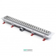 Жолоб водостічний МСН 850 мм з горизонтальним фланцем і матовою гратами Медіум CH 850/50 MN 1