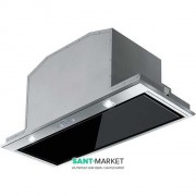 Витяжка для кухні вбудована Franke Inca Plus FBI 737 XS / BK нержавіюча сталь / чорне скло 305.0528.842