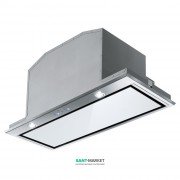 Витяжка для кухні вбудована Franke Inca Plus FBI 737 XS / WH нержавіюча сталь / біле скло 305.0528.841